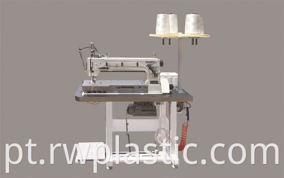 Long Arm Single and Double Needle Chain Sewing Machine